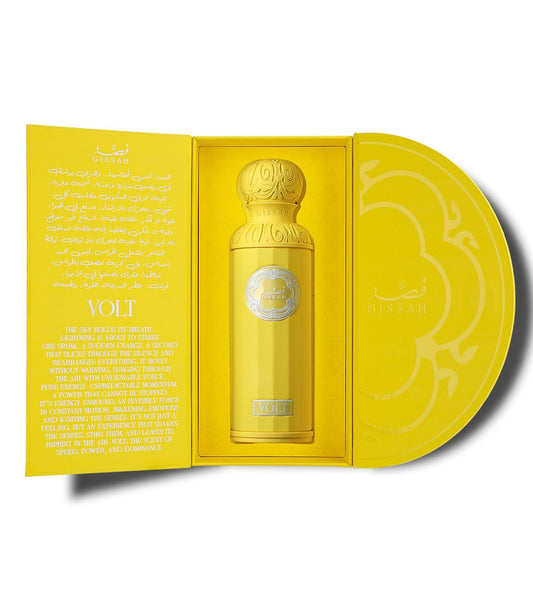 Gissah Volt – Parfum Unisexe Énergique et Audacieux